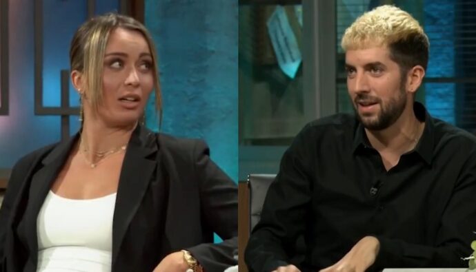 Paula Badosa y David Broncano en 'La Revuelta'.