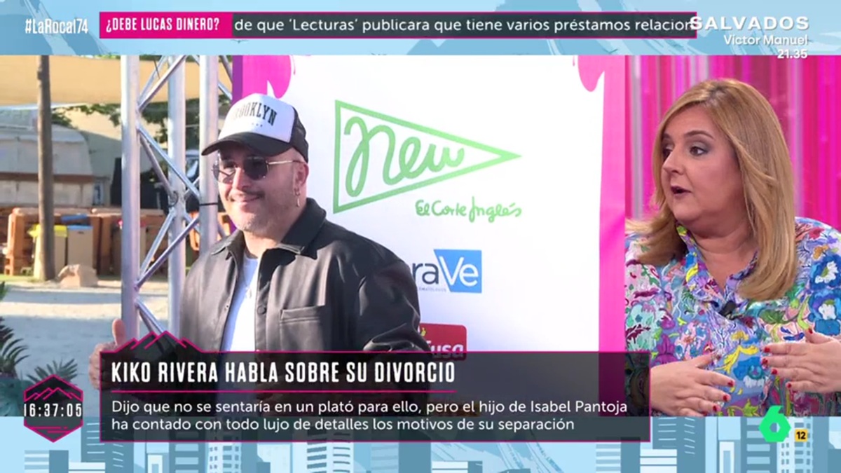 Pilar Vidal en 'La Roca' y Kiko Rivera