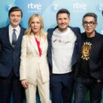 Marc Giró, Tània Sarrias, Carlos del Amor y Berto Romero en la presentación de La 2.