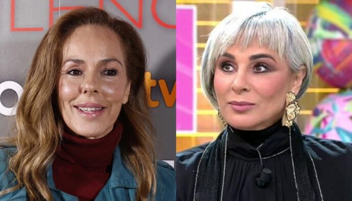 Rocío Carrasco y Ana María Aldón.