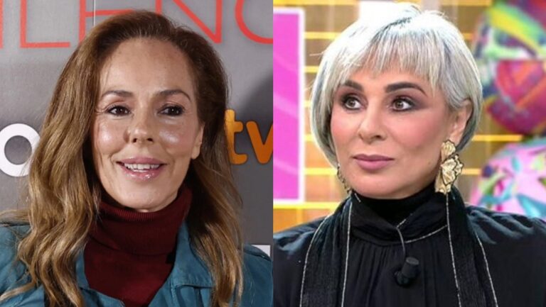 Rocío Carrasco y Ana María Aldón.