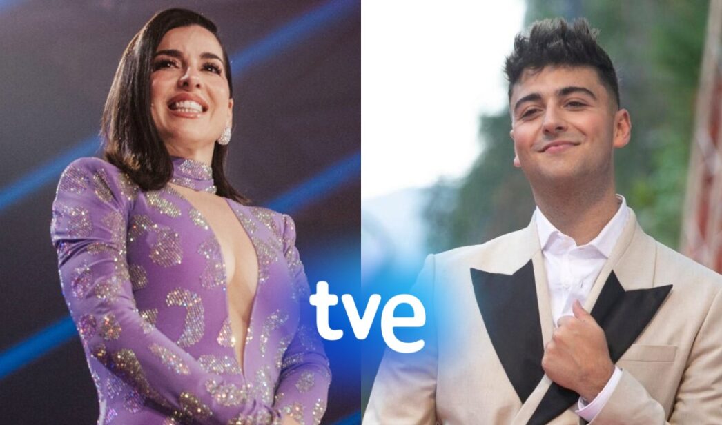 Ruth Lorenzo y Juanjo Bona, presentadores de 'ARIA, locos por la música'.