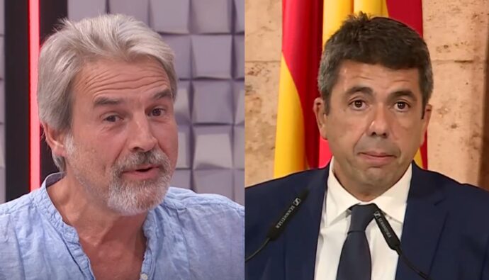 Alberto San Juan y Carlos Mazón.