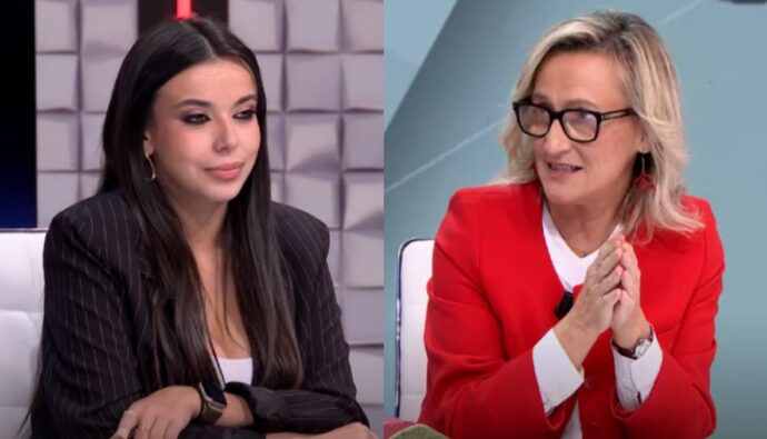 Sarah Santaolalla e Isabel Durán en 'Directo al grano'.