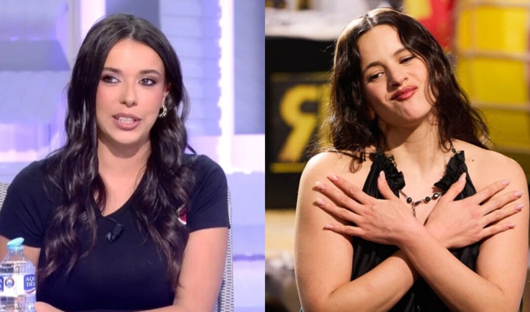 Sarah Santaolalla y Rosalía.