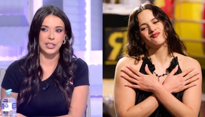 Sarah Santaolalla y Rosalía.