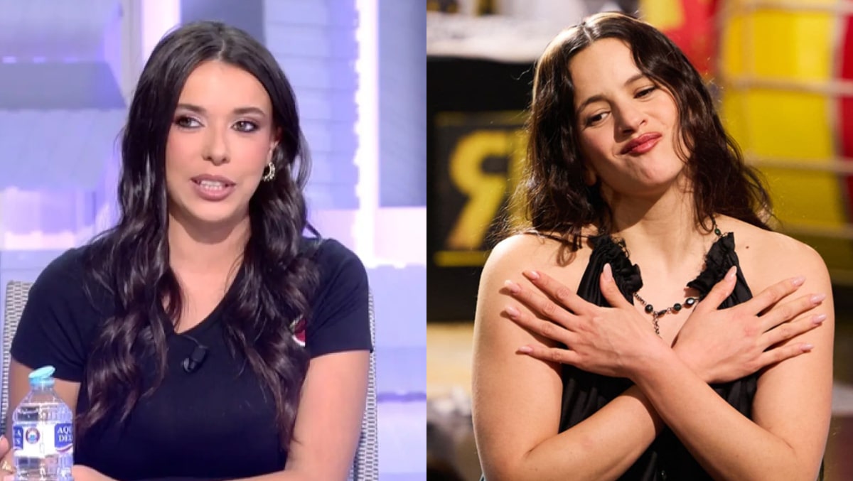 Sarah Santaolalla y Rosalía.