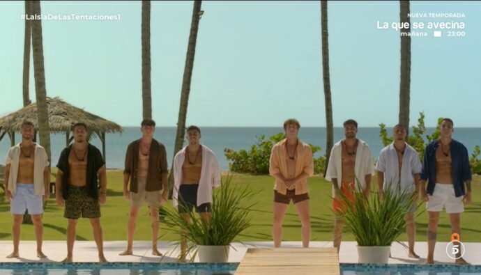 'La Isla de las Tentaciones', estreno de la novena edición en directo: Las 5 parejas y los 16 solteros y solteras