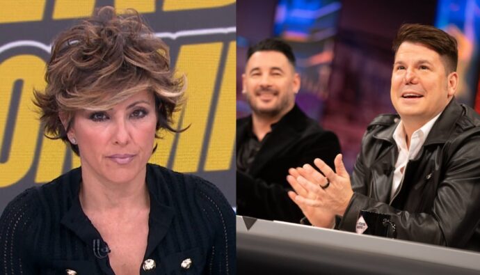 Sonsoles Ónega y Andy y Lucas.