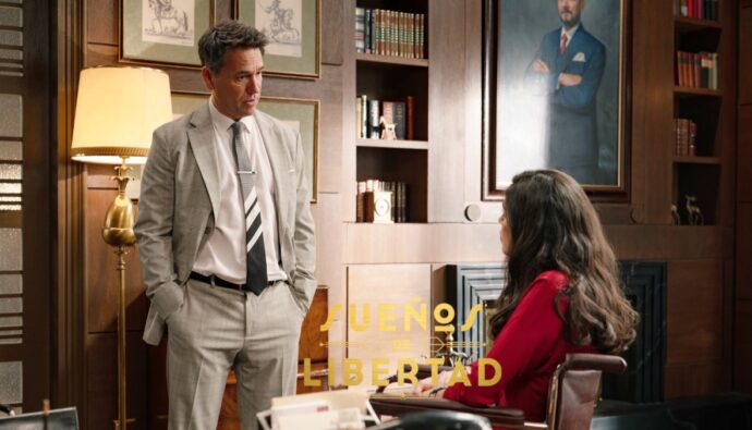 Gabriel y María en 'Sueños de libertad'.