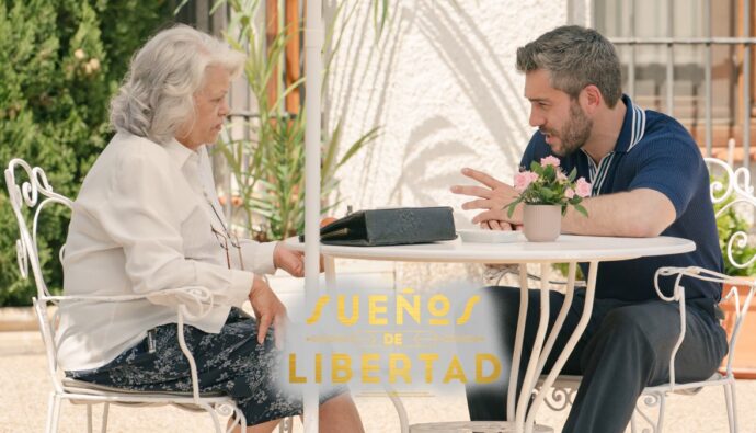 Delia y Andrés en 'Sueños de libertad'.