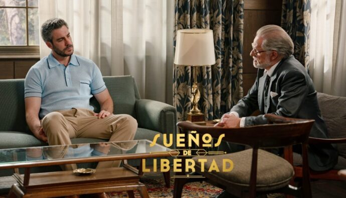 Andrés y Damián en 'Sueños de libertad'.