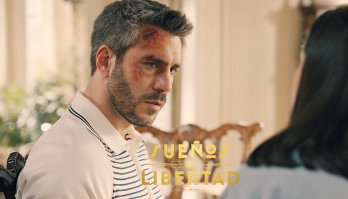 Andrés y Luz en 'Sueños de libertad'.