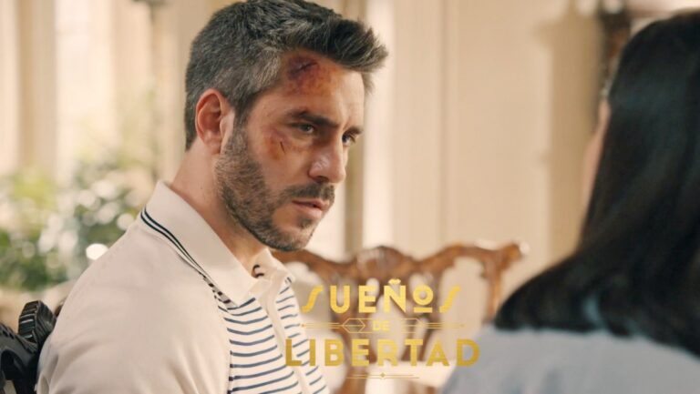 Andrés y Luz en 'Sueños de libertad'.