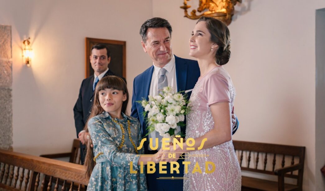 Julia, Gabriel y Begoña en 'Sueños de libertad'.