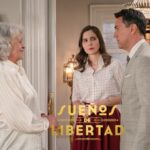 Delia, Begoña y Gabriel en 'Sueños de libertad'.