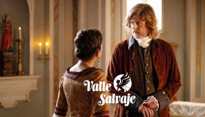 Dámaso y Victoria en 'Valle Salvaje'.