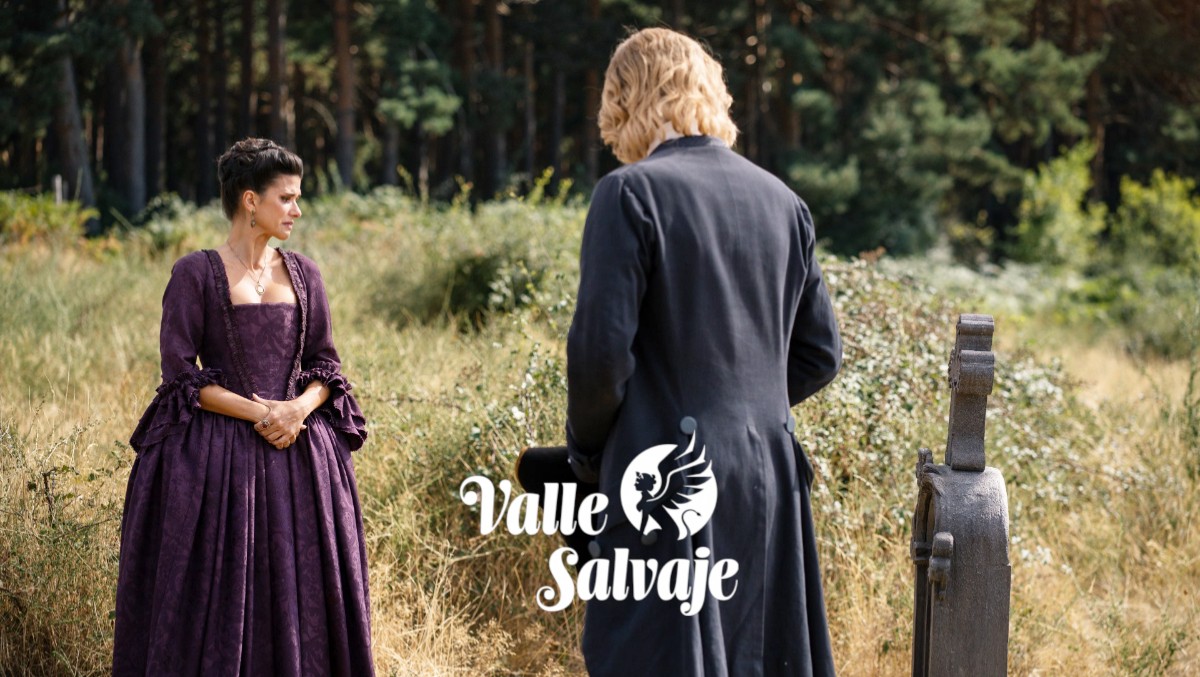 Victoria y Dámaso en 'Valle Salvaje'.