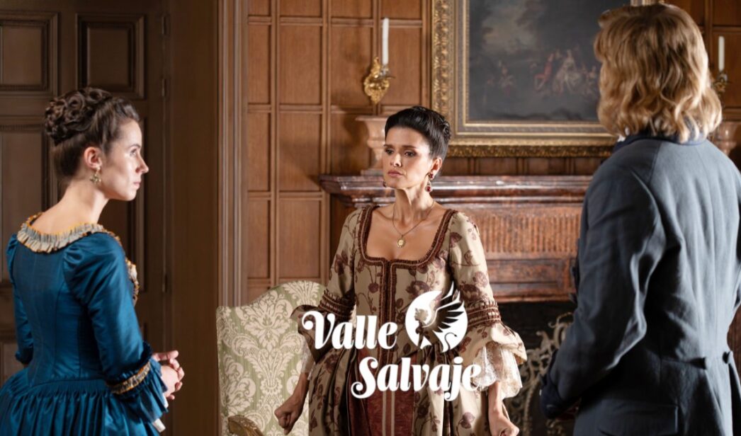 Mercedes, Victoria y Dámaso en 'Valle Salvaje'.