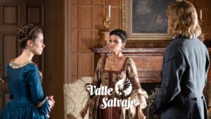 Mercedes, Victoria y Dámaso en 'Valle Salvaje'.