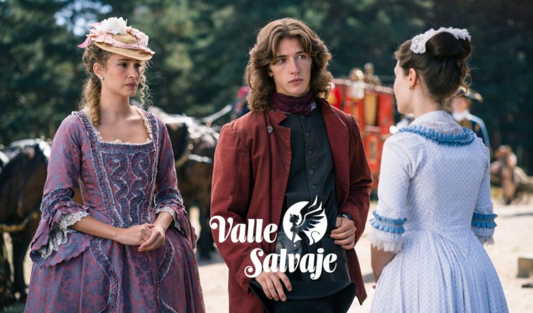 Irene, Leonardo y Bárbara en 'Valle Salvaje'.