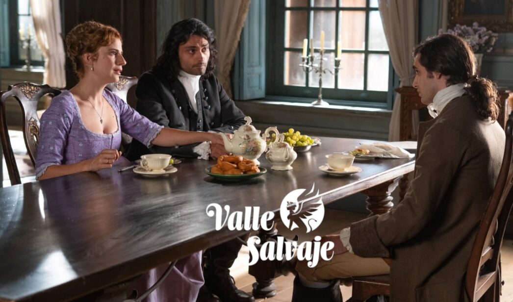 Adriana, Rafael y Alejo en 'Valle Salvaje'.