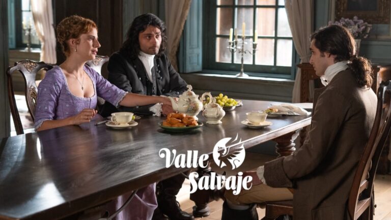 Adriana, Rafael y Alejo en 'Valle Salvaje'.