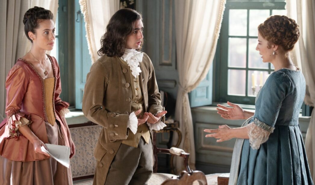 Mercedes, Alejo y Adriana en 'Valle Salvaje'.