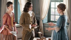 Mercedes, Alejo y Adriana en 'Valle Salvaje'.