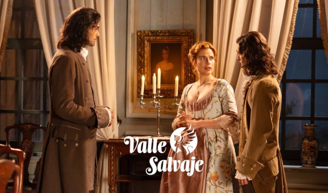 Rafael, Adriana y Alejo en 'Valle Salvaje'.
