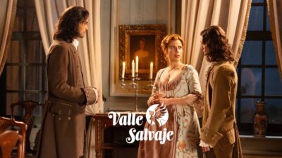 Rafael, Adriana y Alejo en 'Valle Salvaje'.