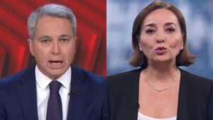 Vicente Vallés y Pepa Bueno.