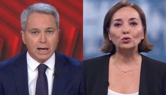 Vicente Vallés y Pepa Bueno.