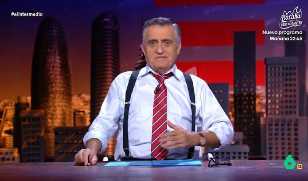 El Gran Wyoming en 'El Intermedio'.