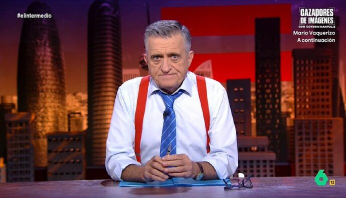 El Gran Wyoming en 'El Intermedio'.