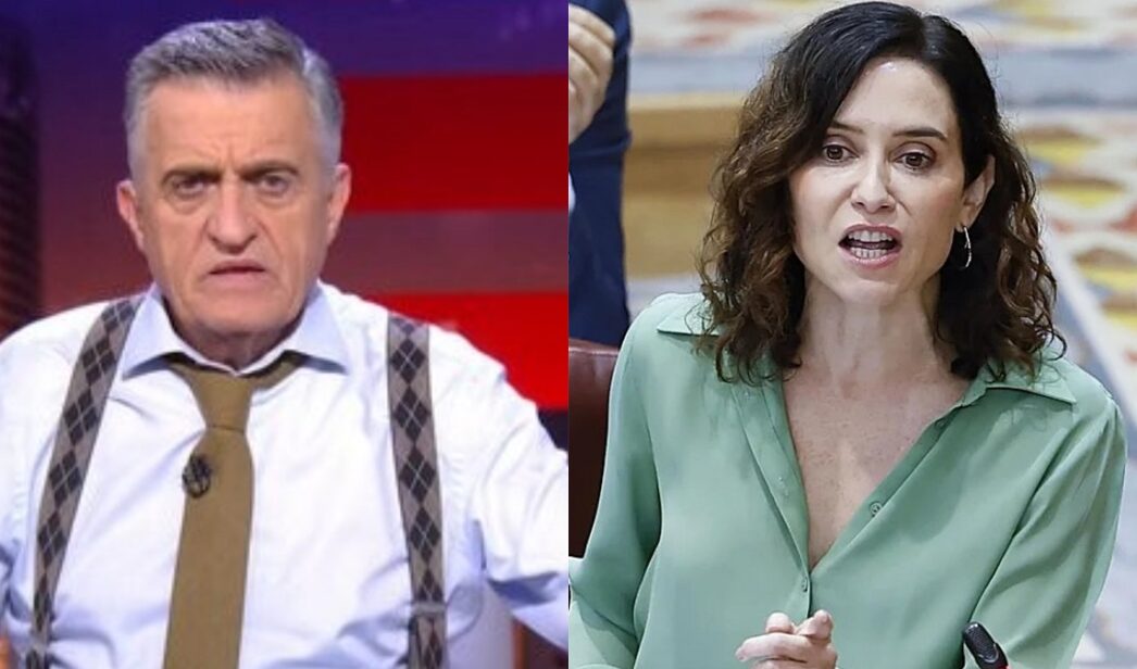 El Gran Wyoming carga contra Isabel Díaz Ayuso en 'El Intemedio'.