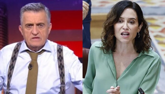 El Gran Wyoming carga contra Isabel Díaz Ayuso en 'El Intemedio'.