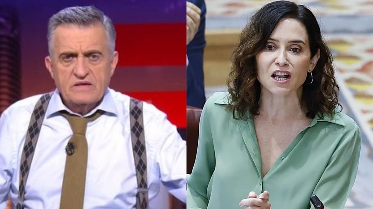 El Gran Wyoming carga contra Isabel Díaz Ayuso en 'El Intemedio'.