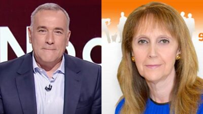 Xabier Fortes y Carmen Sastre.