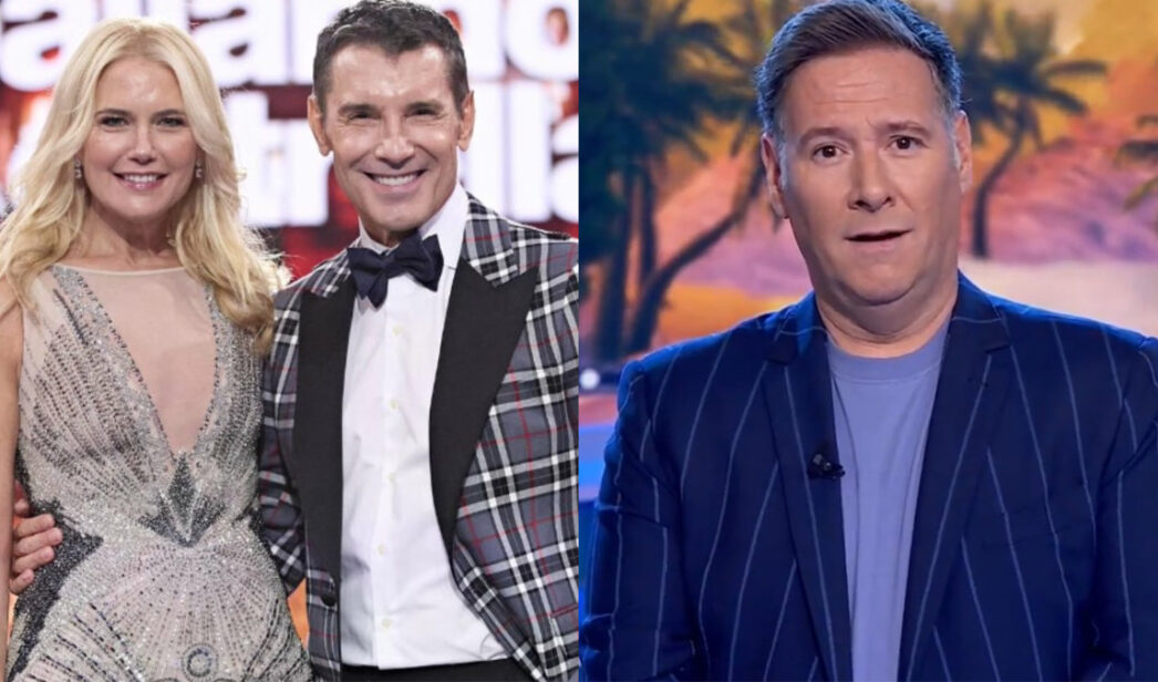 Valeria Mazza y Jesús Vázquez y Carlos Latre