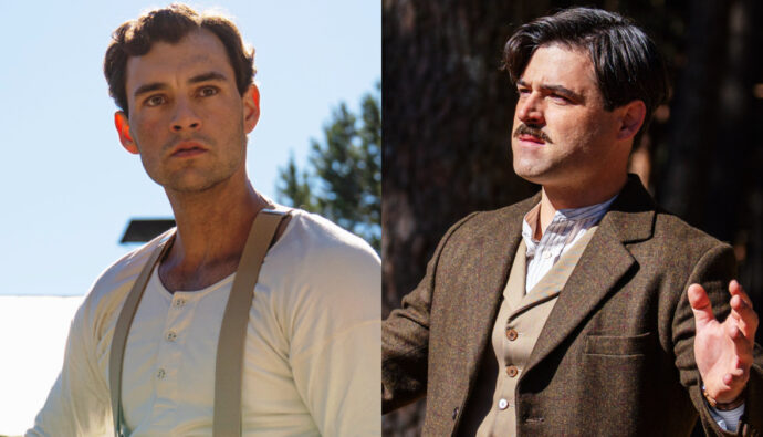 Xavi Lock (Curro) y Arturo García Sancho (Manuel) en 'La Promesa'