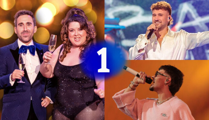 Fotomontaje de la Nochebuena en La 1 de TVE