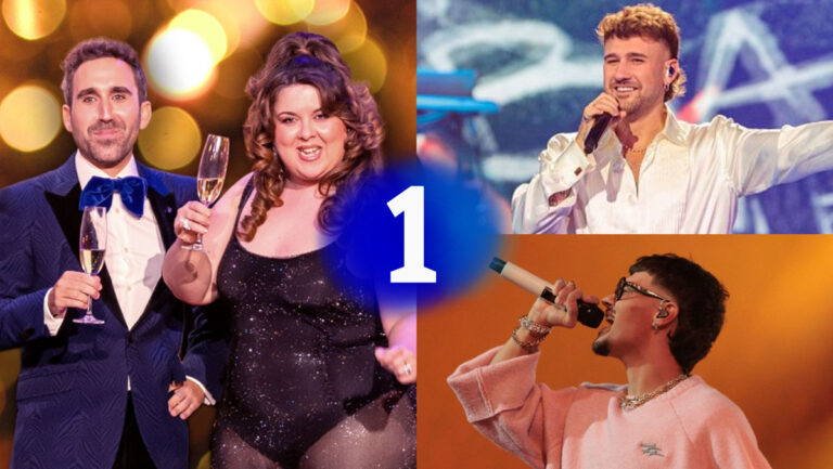 Fotomontaje de la Nochebuena en La 1 de TVE