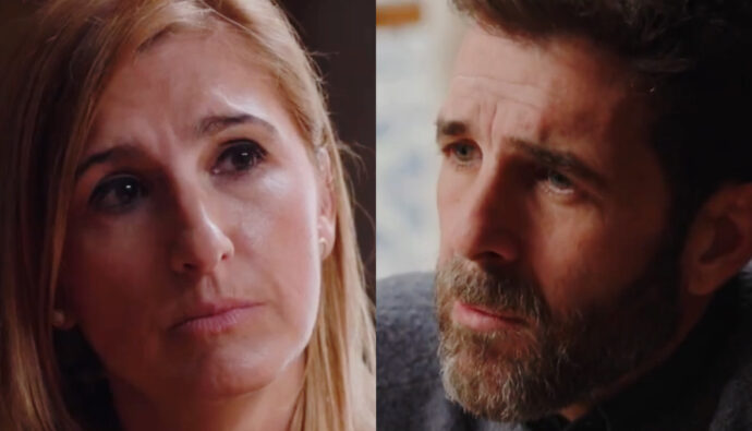 Salomé Pradas y Gonzo en 'Salvados'