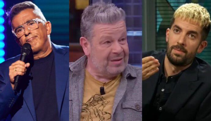 Alberto Chicote, Andreu Buenafuente y David Broncano