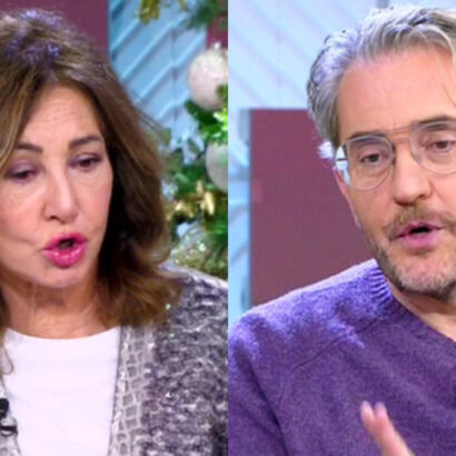 Mediaset censura el momento en el que Máximo Huerta acusa a Ana Rosa de polarizar por sus editoriales y recula después