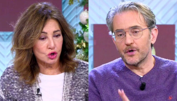 Ana Rosa Quintana y Máximo Huerta en 'El programa de AR'