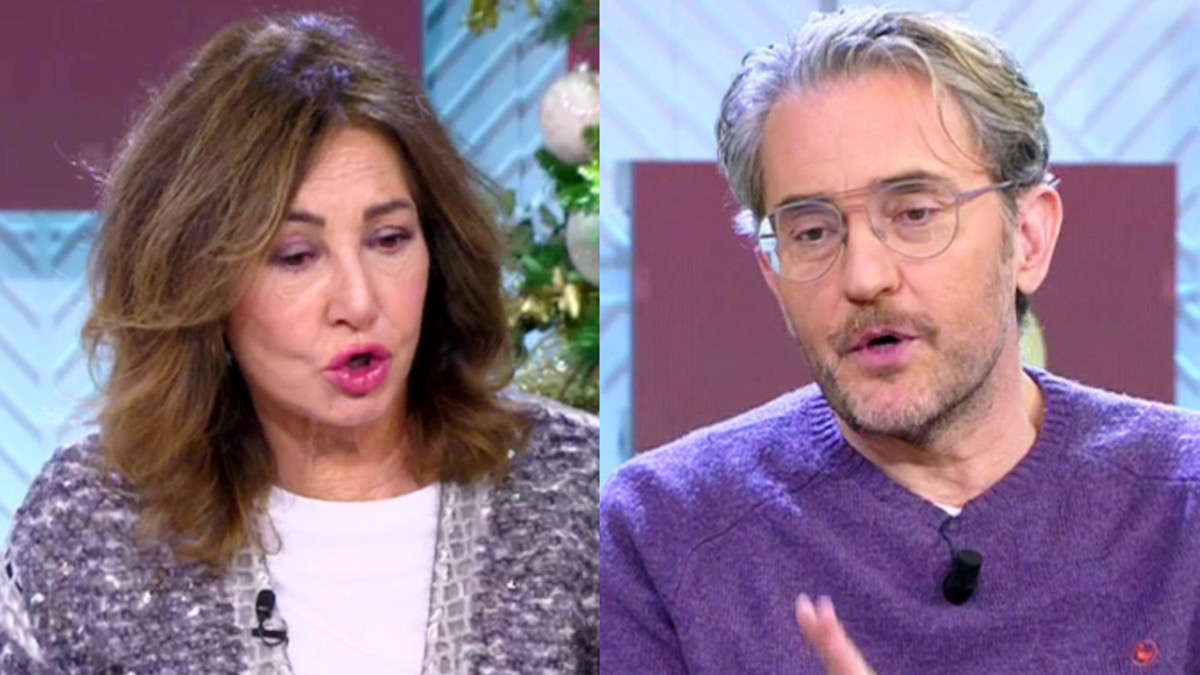 Ana Rosa Quintana y Máximo Huerta en 'El programa de AR'