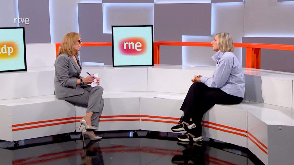 Ana María Bordas en 'RTVE Responde'