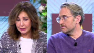 Ana Rosa Quintana y Máximo Huerta en 'El programa de AR'